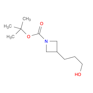 158602-43-8 1-Azetidinecarboxylic acid, 3-(3-hydroxypropyl)-, 1,1-dimethylethyl ester