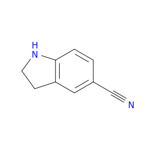 1H-Indole-5-carbonitrile, 2,3-dihydro-