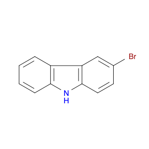 1592-95-6 9H-Carbazole, 3-bromo-