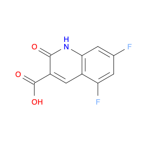 3-Quinolinecarboxylic acid, 5,7-difluoro-1,2-dihydro-2-oxo-