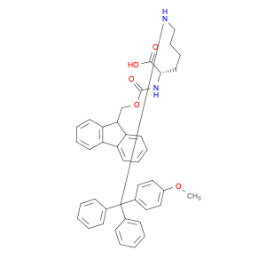 L-Lysine, N2-[(9H-fluoren-9-ylmethoxy)carbonyl]-N6-[(4-methoxyphenyl)diphenylmethyl]-