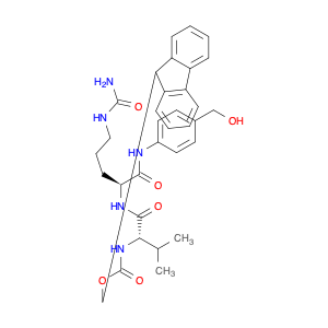 L-Ornithinamide, N-[(9H-fluoren-9-ylmethoxy)carbonyl]-L-valyl-N5-(aminocarbonyl)-N-[4-(hydroxymethyl)phenyl]-