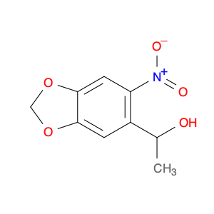 159873-64-0 1,3-Benzodioxole-5-methanol, α-methyl-6-nitro-