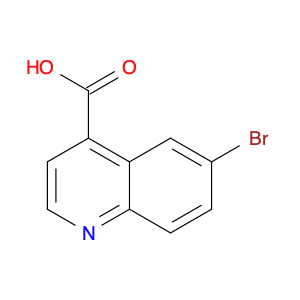 4-Quinolinecarboxylic acid, 6-bromo-