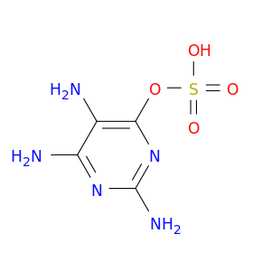 1603-02-7 2,5,6-Triaminopyrimidin-4-yl hydrogen sulfate