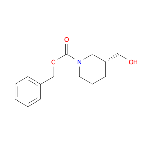 1-Piperidinecarboxylic acid, 3-(hydroxymethyl)-, phenylmethyl ester, (3R)-