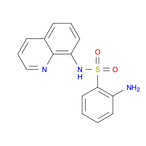 16082-64-7 Benzenesulfonamide, 2-amino-N-8-quinolinyl-