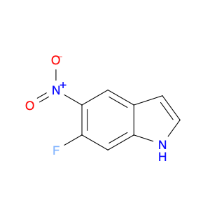 1609131-18-1 1H-Indole, 6-fluoro-5-nitro-