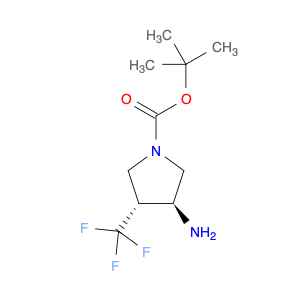 1609348-48-2 tert-butyl trans-3-amino-4-(trifluoromethyl)pyrrolidine-1-carboxylate