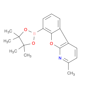 1609374-04-0 2-methyl-8-(4,4,5,5-tetramethyl-1,3,2-dioxaborolan-2-yl)benzofuro[2,3-b]pyridine