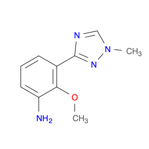 Benzenamine, 2-methoxy-3-(1-methyl-1H-1,2,4-triazol-3-yl)-