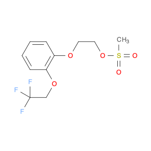 Ethanol, 2-[2-(2,2,2-trifluoroethoxy)phenoxy]-, 1-methanesulfonate