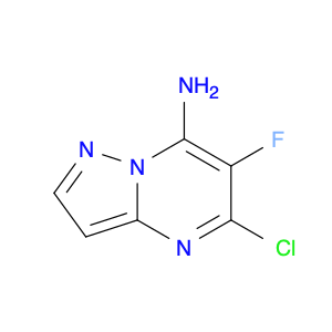 1610021-35-6 5-chloro-6-fluoro-pyrazolo[1,5-a]pyrimidin-7-amine