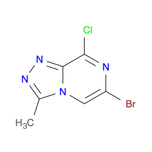 1610045-39-0 6-bromo-8-chloro-3-methyl-[1,2,4]triazolo[4,3-a]pyrazine