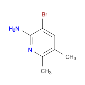 2-Pyridinamine, 3-bromo-5,6-dimethyl-