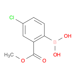 Benzoic acid, 2-borono-5-chloro-, 1-methyl ester