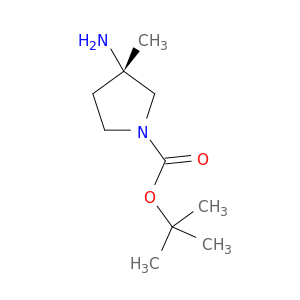 1613721-23-5 tert-butyl (3S)-3-amino-3-methylpyrrolidine-1-carboxylate