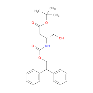 161529-14-2 Butanoic acid, 3-[[(9H-fluoren-9-ylmethoxy)carbonyl]amino]-4-hydroxy-, 1,1-dimethylethyl ester, (3R)-