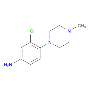 16154-72-6 Benzenamine, 3-chloro-4-(4-methyl-1-piperazinyl)-