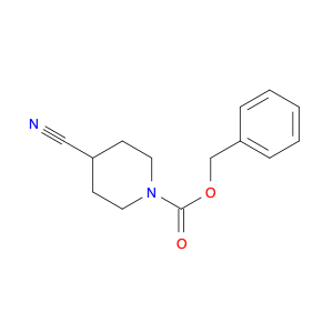 1-Piperidinecarboxylic acid, 4-cyano-, phenylmethyl ester