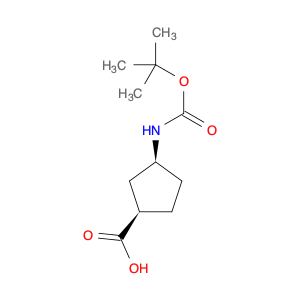 161660-94-2 Cyclopentanecarboxylic acid, 3-[[(1,1-dimethylethoxy)carbonyl]amino]-, (1R,3S)-