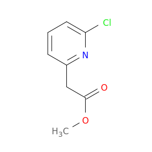 161807-18-7 2-Pyridineacetic acid, 6-chloro-, methyl ester