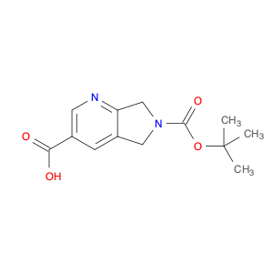 6-[(tert-butoxy)carbonyl]-5H,6H,7H-pyrrolo[3,4-b]pyridine-3-carboxylic acid