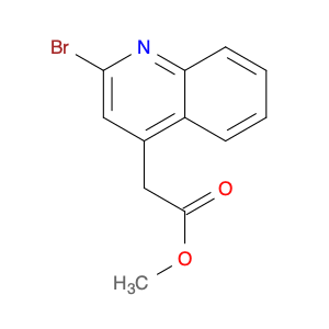 4-Quinolineacetic acid, 2-bromo-, methyl ester