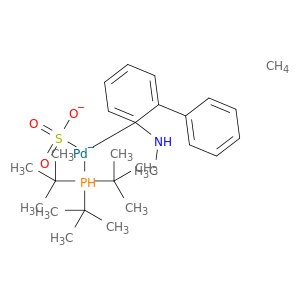 1621274-11-0 Methanesulfonato(tri-t-butylphosphino)(2'-methylamino-1,1'-biphenyl-2-yl)palladium(II)