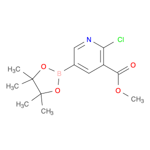 1622216-98-1 Methyl 2-chloro-5-(4,4,5,5-tetramethyl-1,3,2-dioxaborolan-2-yl)nicotinate