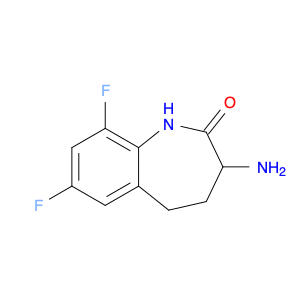 1622853-51-3 3-amino-7,9-difluoro-1,3,4,5-tetrahydro-1-benzazepin-2-one