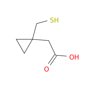 162515-68-6 Cyclopropaneacetic acid, 1-(mercaptomethyl)-