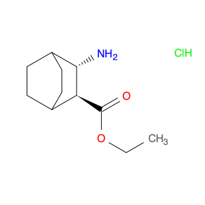 Bicyclo[2.2.2]octane-2-carboxylic acid, 3-amino-, ethyl ester, hydrochloride (1:1), (2S,3S)-