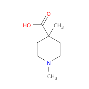 4-Piperidinecarboxylic acid, 1,4-dimethyl-