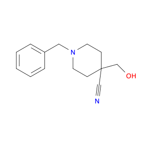 162686-53-5 4-Piperidinecarbonitrile, 4-(hydroxymethyl)-1-(phenylmethyl)-