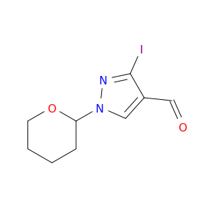 1627924-19-9 1H-Pyrazole-4-carboxaldehyde, 3-iodo-1-(tetrahydro-2H-pyran-2-yl)-