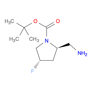 1627972-84-2 tert-butyl (2R,4S)-2-(aminomethyl)-4-fluoropyrrolidine-1-carboxylate