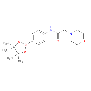 1628017-79-7 2-Morpholino-N-(4-(4,4,5,5-tetraMethyl-1,3,2-dioxaborolan-2-yl)phenyl)acetaMide