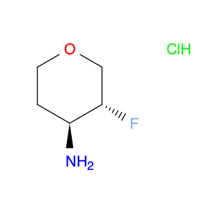 1630815-55-2 2H-Pyran-4-amine, 3-fluorotetrahydro-, hydrochloride (1:1), (3R,4S)-