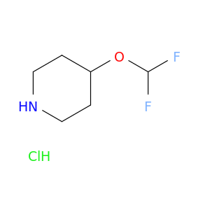 1630907-16-2 4-(difluoromethoxy)piperidine hydrochloride