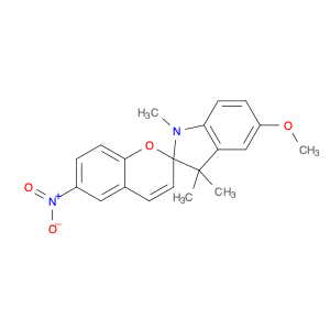 16331-96-7 Spiro[2H-1-benzopyran-2,2'-[2H]indole], 1',3'-dihydro-5'-methoxy-1',3',3'-trimethyl-6-nitro-