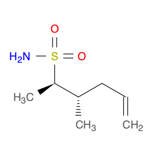 1638587-36-6 (2R,3S)-3-methylhex-5-ene-2-sulfonamide