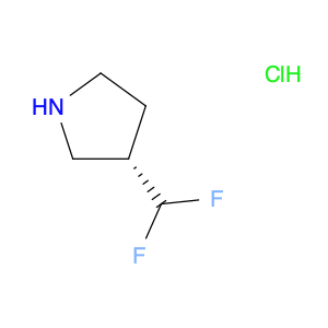 1638744-40-7 (3S)-3-(difluoromethyl)pyrrolidine hydrochloride