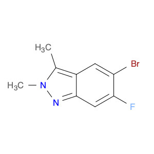 1638760-00-5 5-bromo-6-fluoro-2,3-dimethyl-2H-indazole