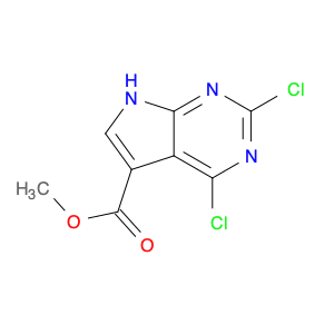 1638760-75-4 methyl2,4-dichloro-7H-pyrrolo[2,3-d]pyrimidine-5-carboxylate