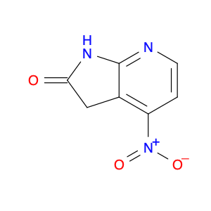 2H-Pyrrolo[2,3-b]pyridin-2-one, 1,3-dihydro-4-nitro-