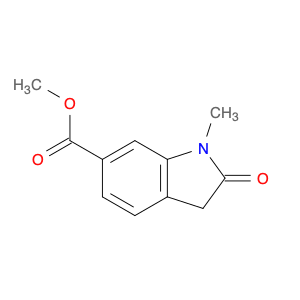 1638764-31-4 1H-Indole-6-carboxylic acid, 2,3-dihydro-1-methyl-2-oxo-, methyl ester