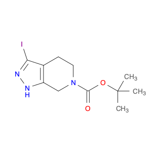 1638765-22-6 tert-butyl 3-iodo-1H,4H,5H,6H,7H-pyrazolo[3,4-c]pyridine-6-carboxylate