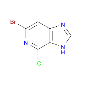 3H-Imidazo[4,5-c]pyridine, 6-bromo-4-chloro-