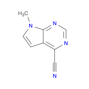 1638771-56-8 7-methyl-7H-pyrrolo[2,3-d]pyrimidine-4-carbonitrile